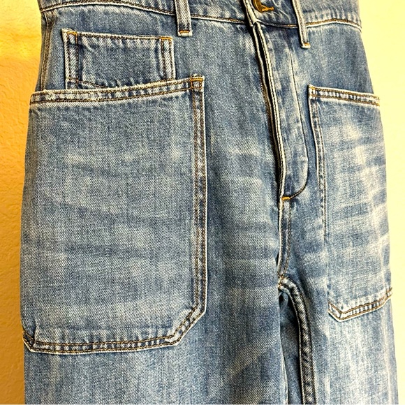 NWT Free People X Sandrine Rose Carpenter Jeans - Picture 7 of 16